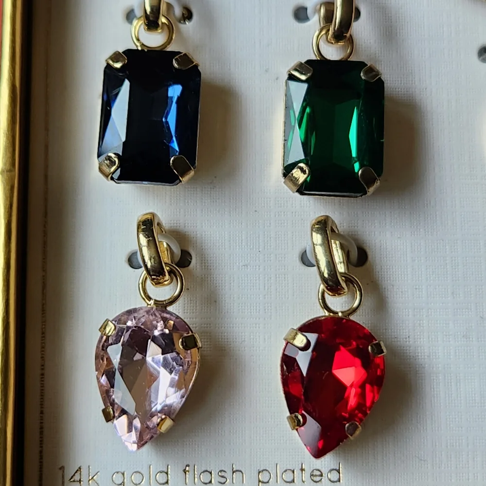 Unwritten Necklace With Interchangable Pendants And Gems NWT